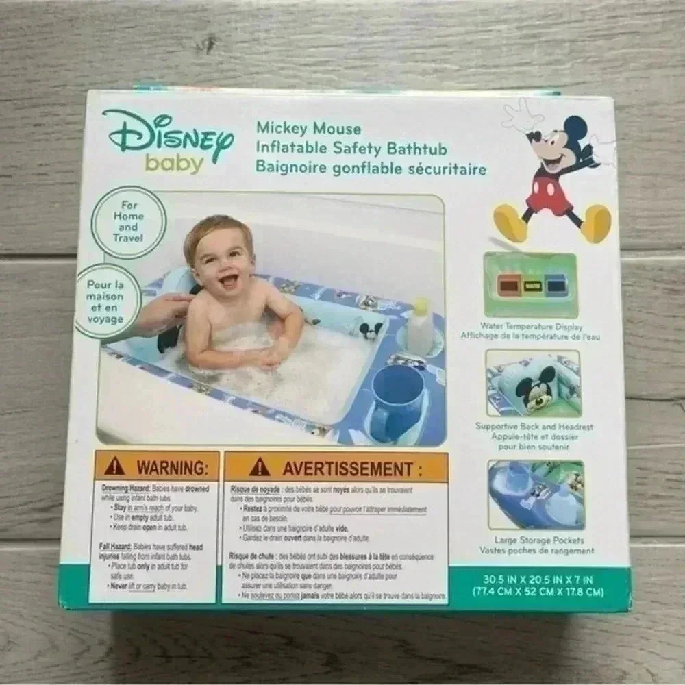 Disney Mickey Mouse Inflatable Safety‎ Bathtub